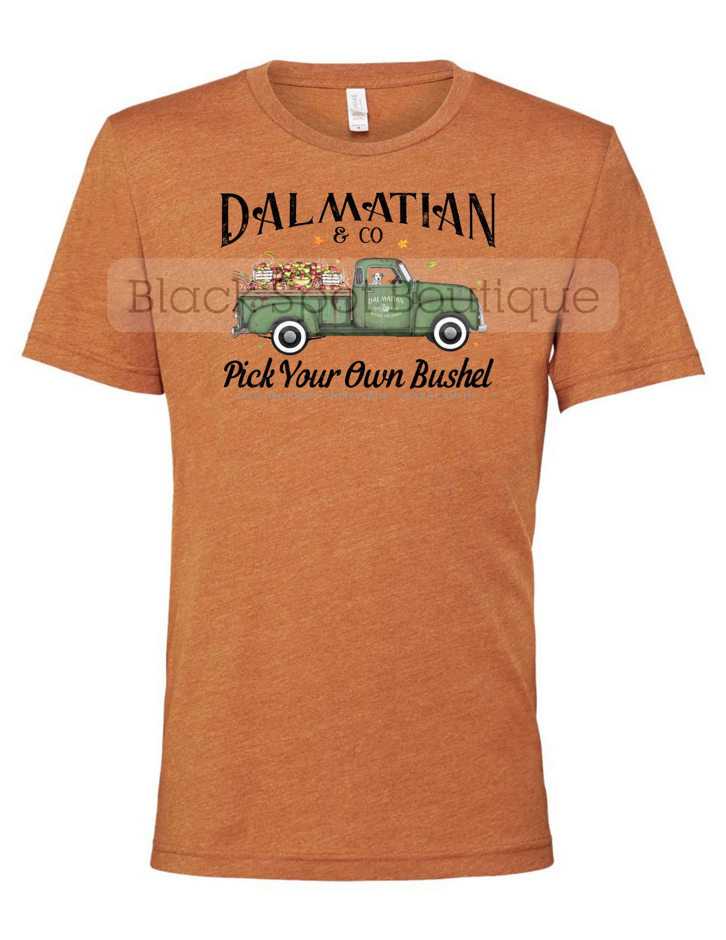 Apple Bushel Delivery Truck Tee