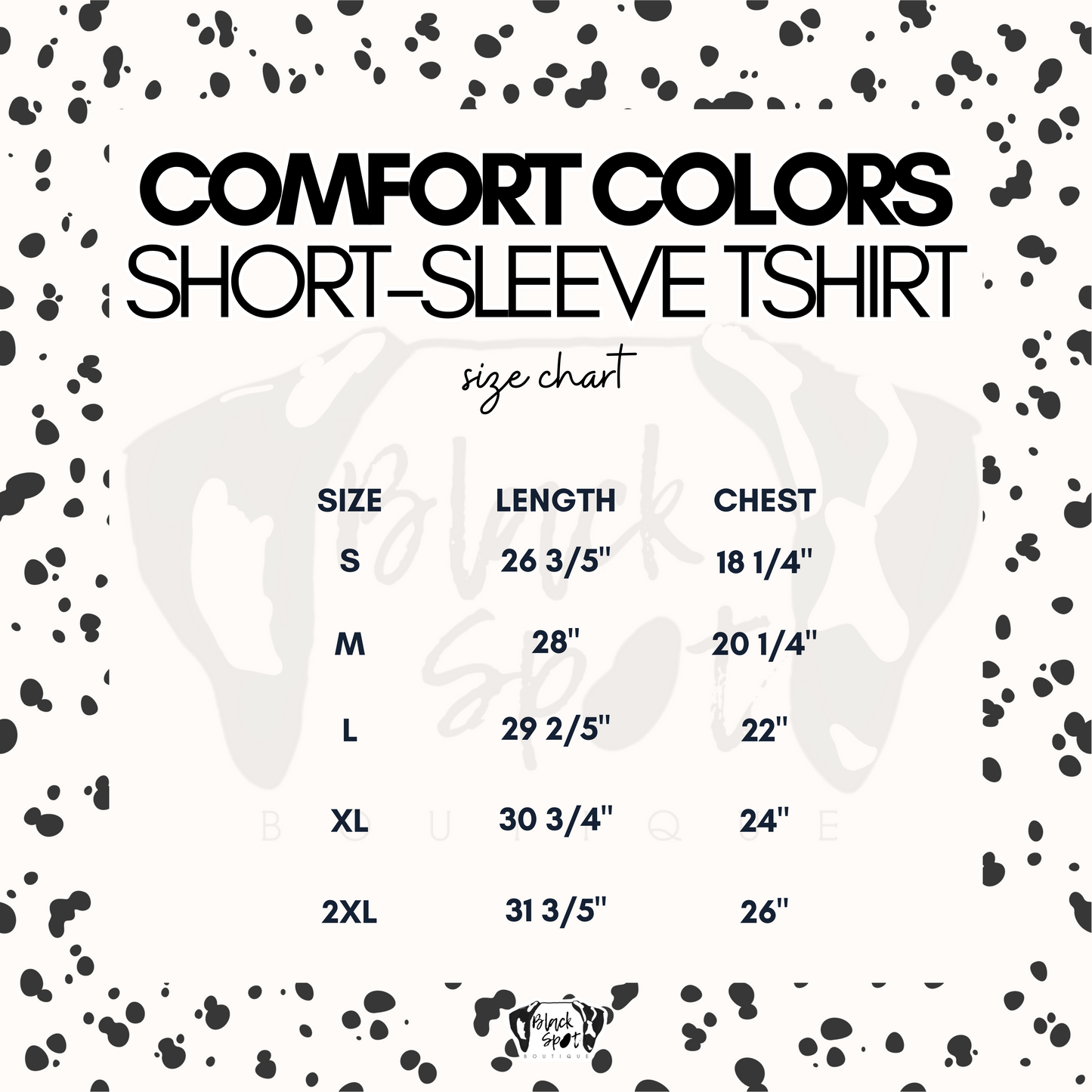 Stars, Stripes, and Spots Comfort Colors Tee