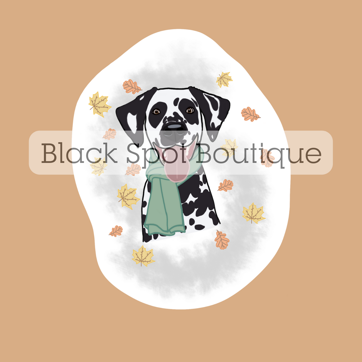 Scarf Dal Sticker