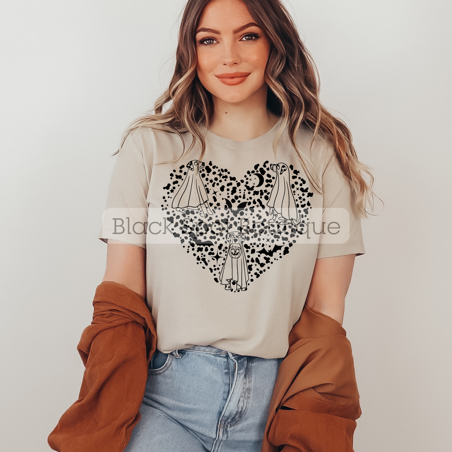 Spooky Dal Heart Tee