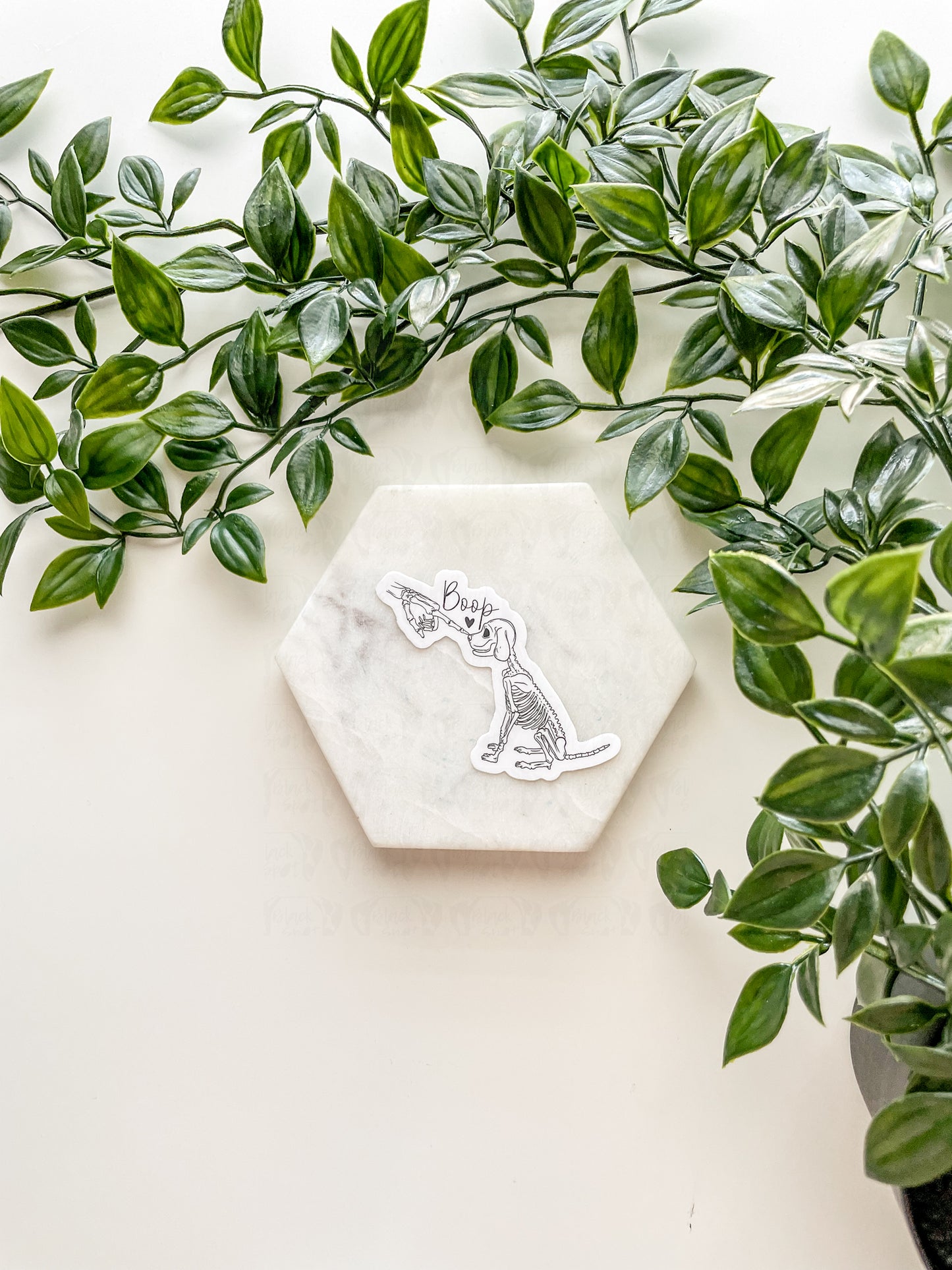 Boop Skellie Dog Sticker