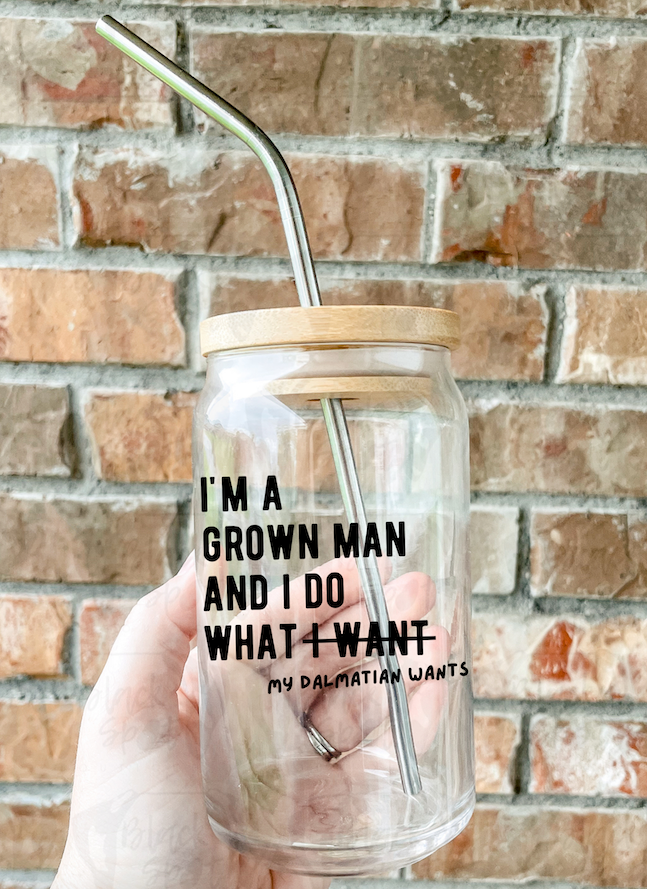 I'm a Grown Man Dalmatian Dad Cup