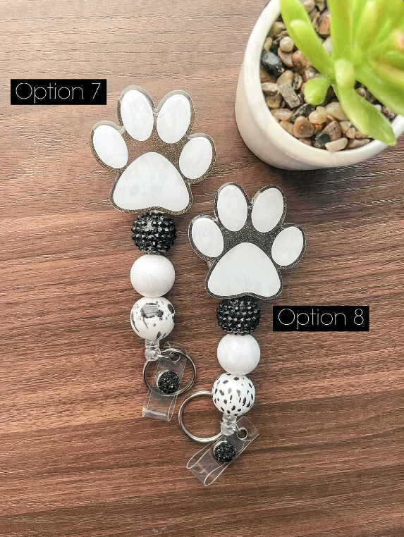 Black Interchangeable Badge Reel