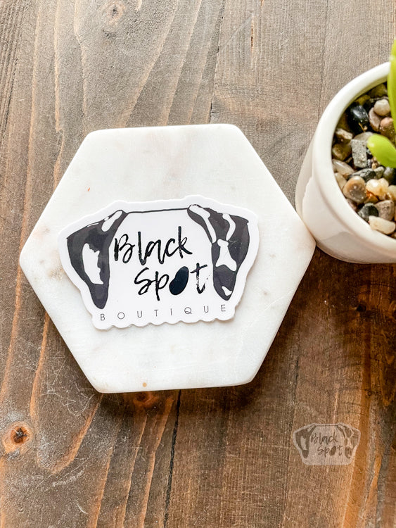 Black Spot Boutique Sticker