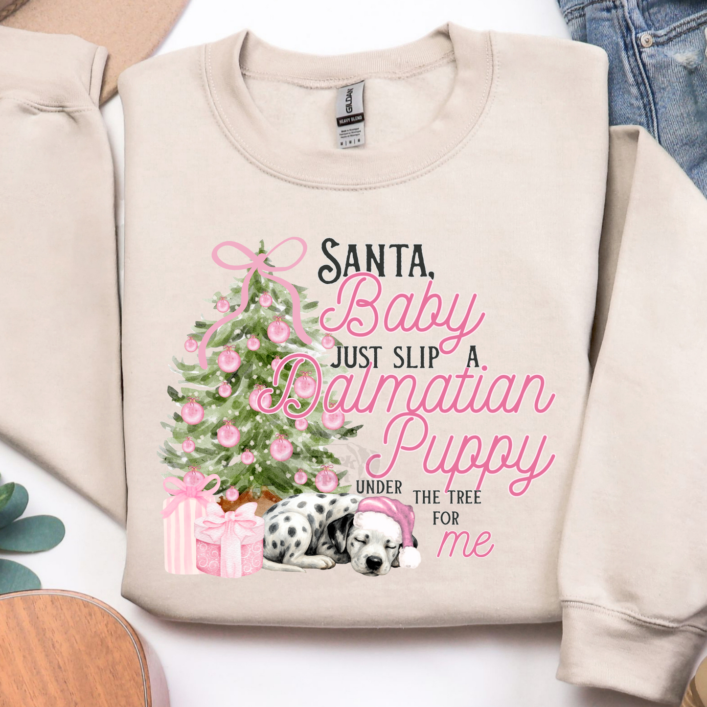 Santa Baby Crewneck Sweatshirt