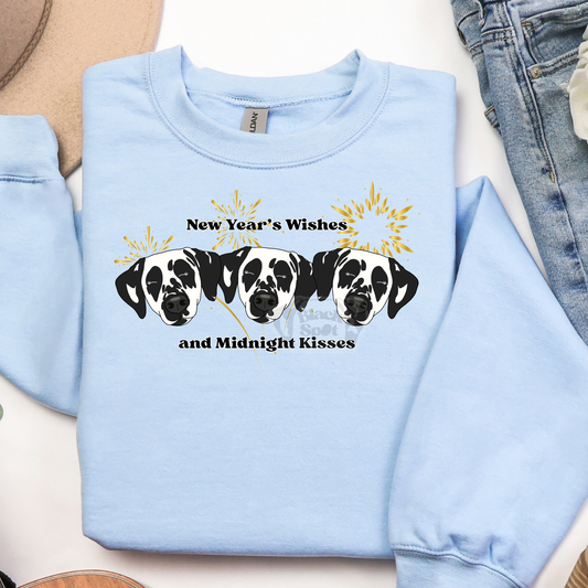 New Year's Wishes Custom Crew