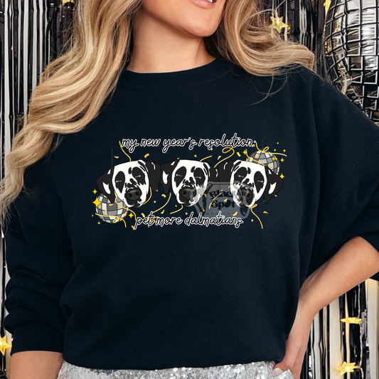 New Year's Resolution Custom Crew