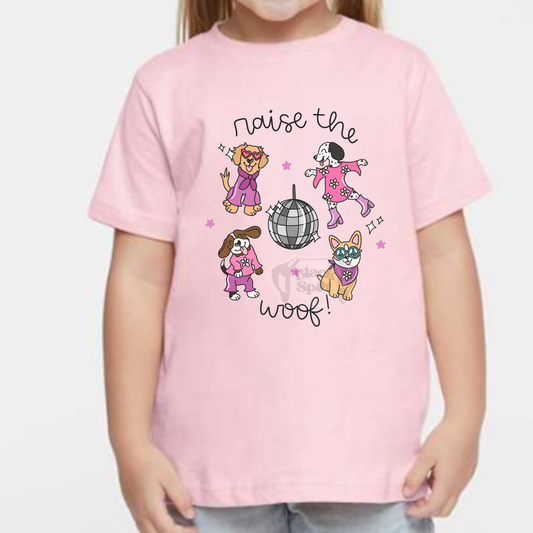 Raise the Woof Kids' Tee