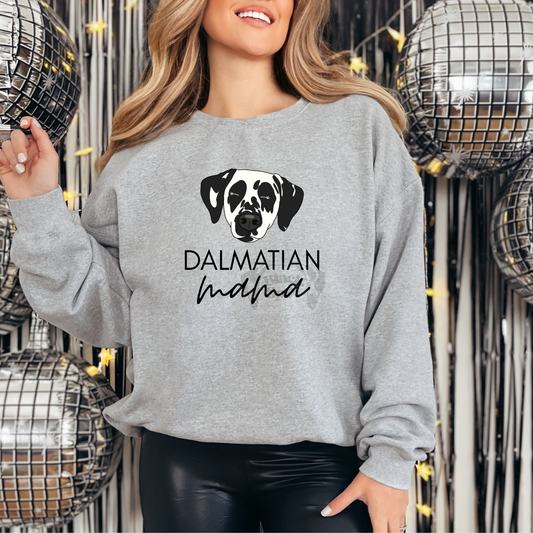 Dalmatian Mama Custom Crew