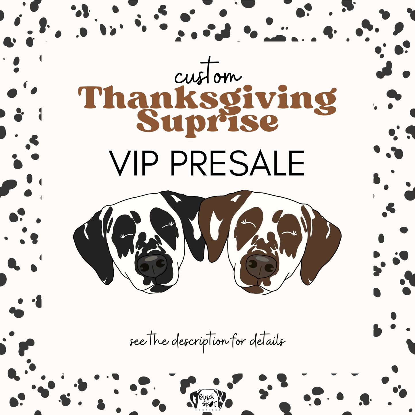 Thanksgiving Surprise Mini Launch!