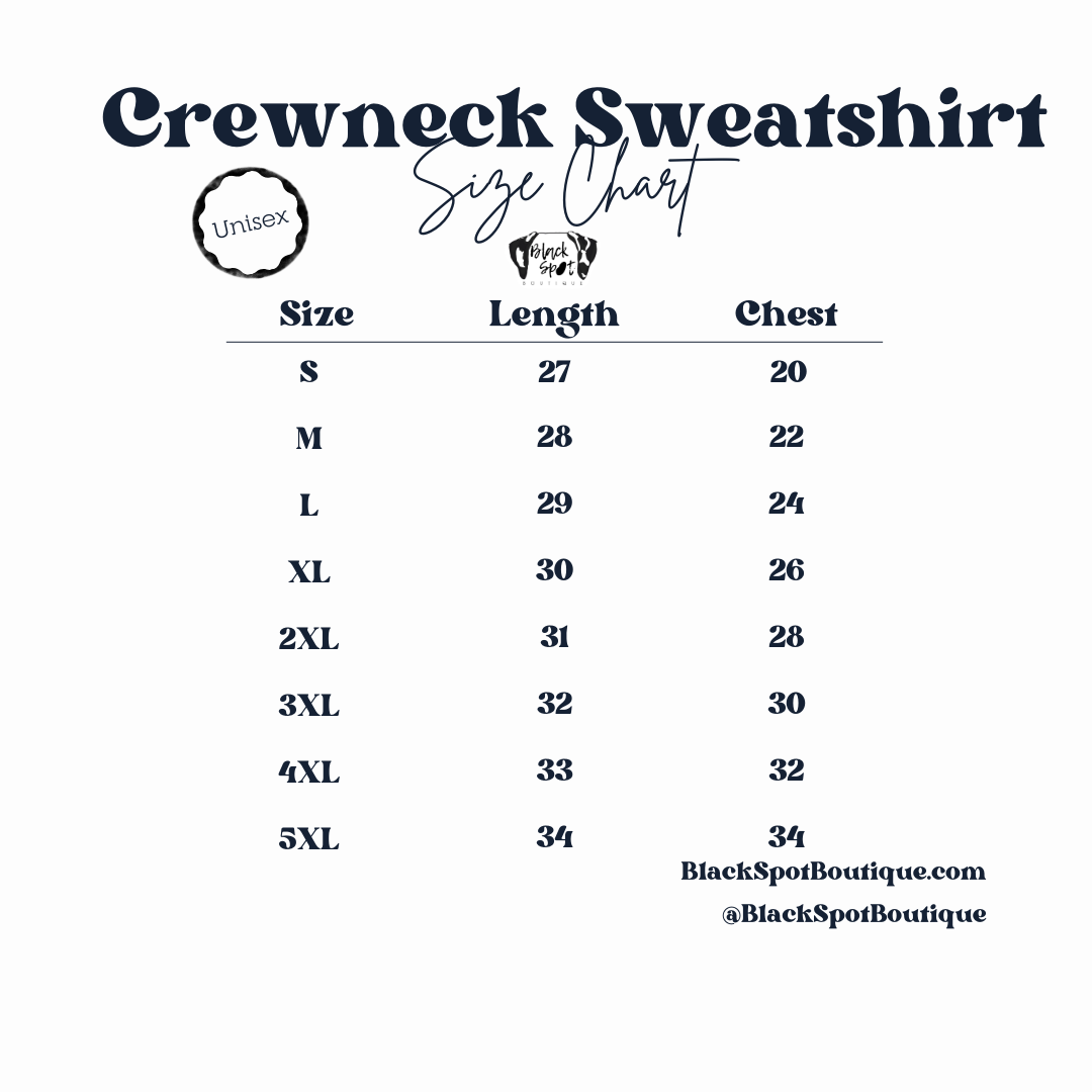 Spotty Heart Crewneck Sweatshirt