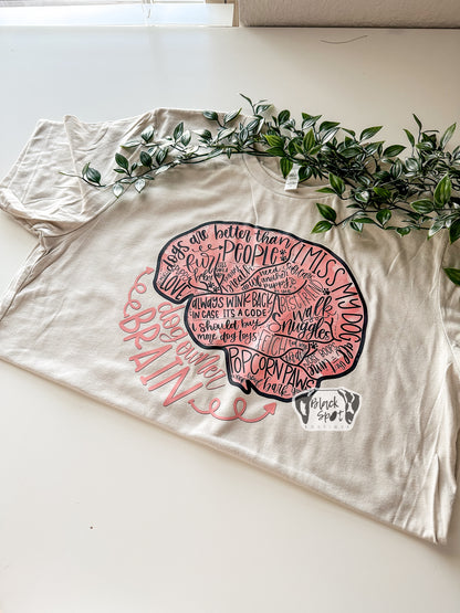 Dog Mom Brain Tee