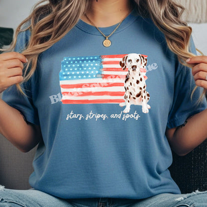 Stars, Stripes, and Spots Bella Tee