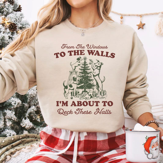 Deck These Halls Crewneck Sweatshirt