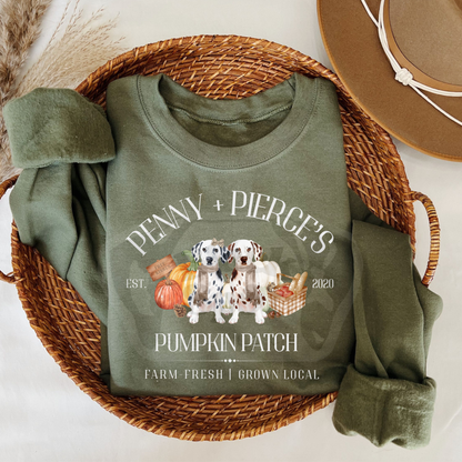 Dalmatian Pumpkin Patch Custom Crew