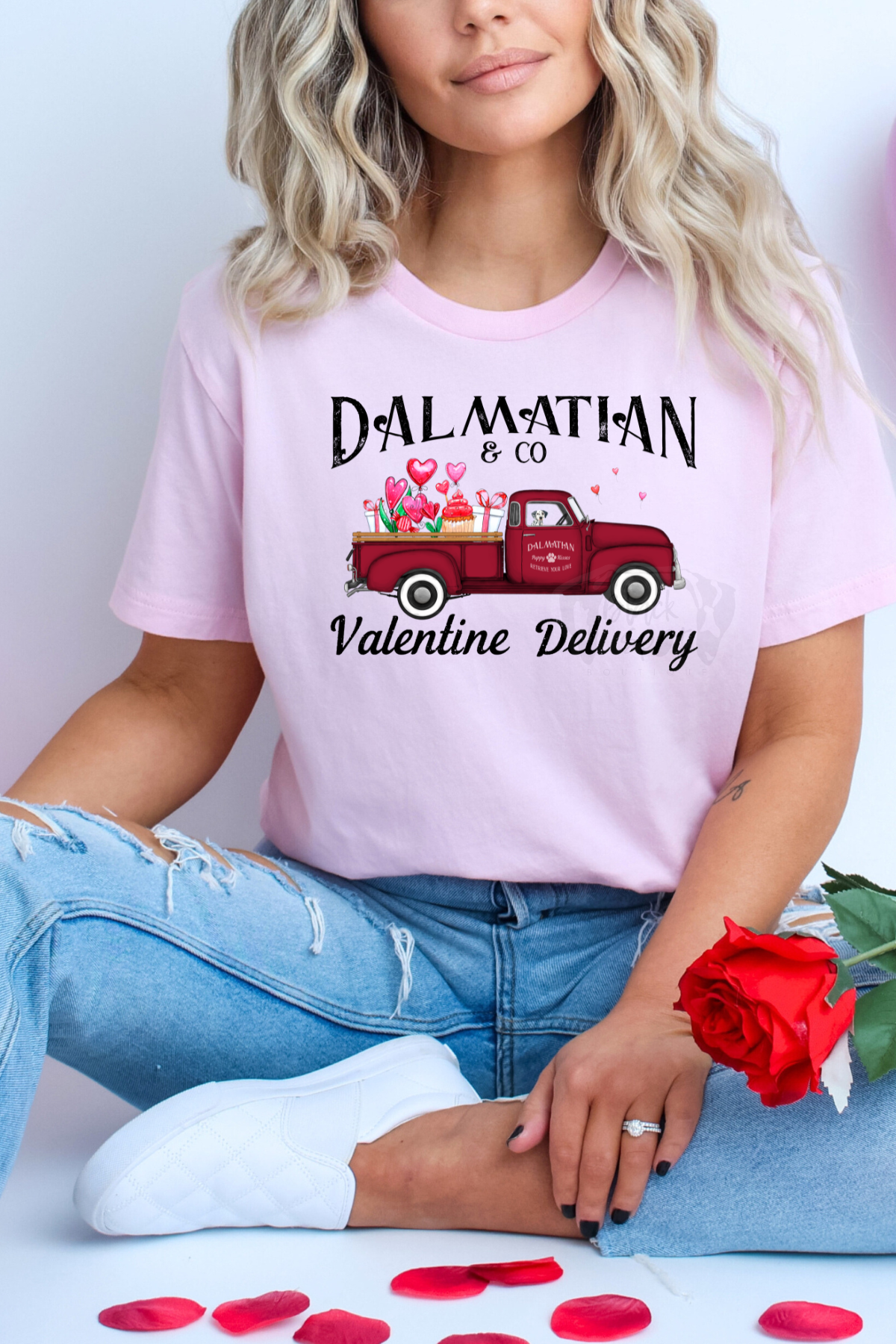Valentine Delivery Truck Tee