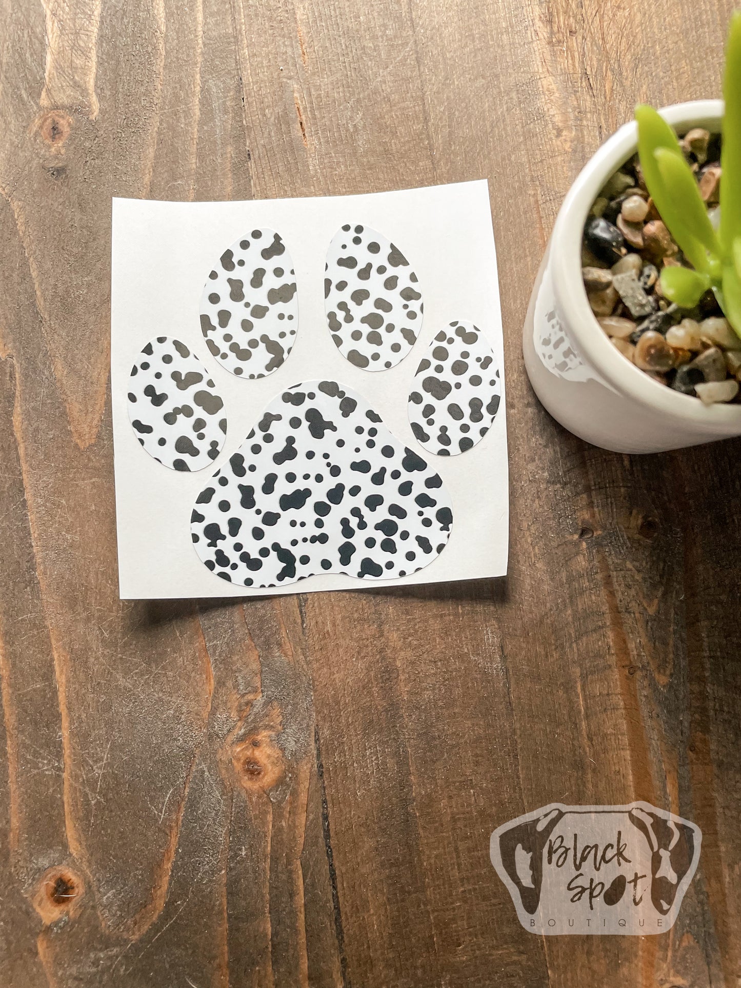 Super Spotty Paw Decal