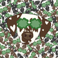 Shamrock Dal Sticker