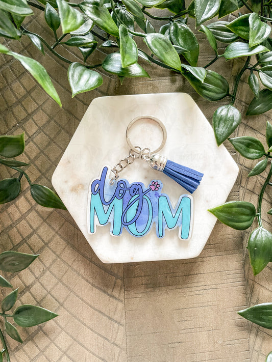 Dog Mama Keychain