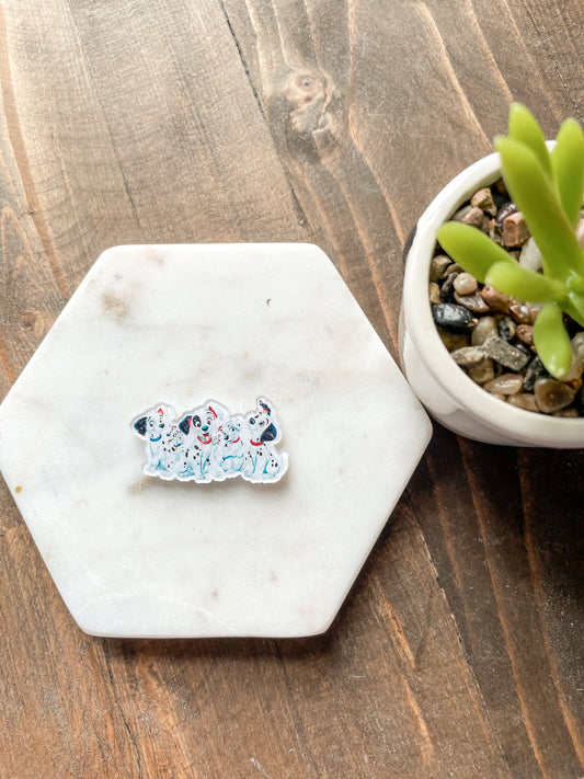 Dalmatian Row Magnet
