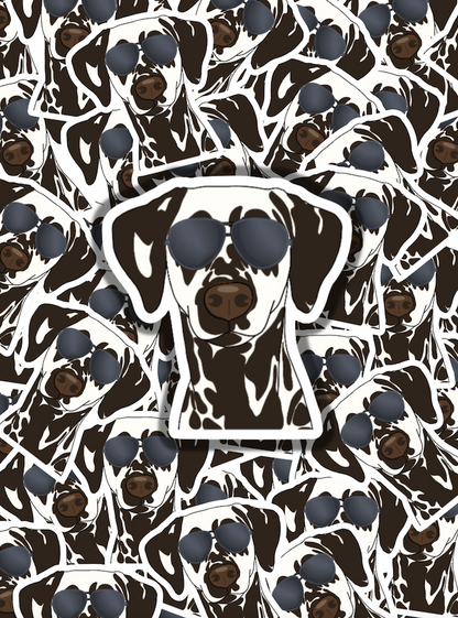 Cool Dalmatian Sticker