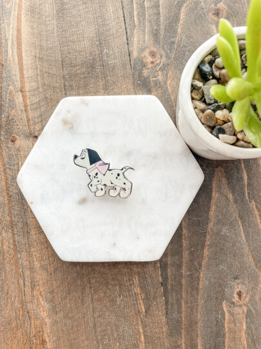 Dalmatian Puppy Pin