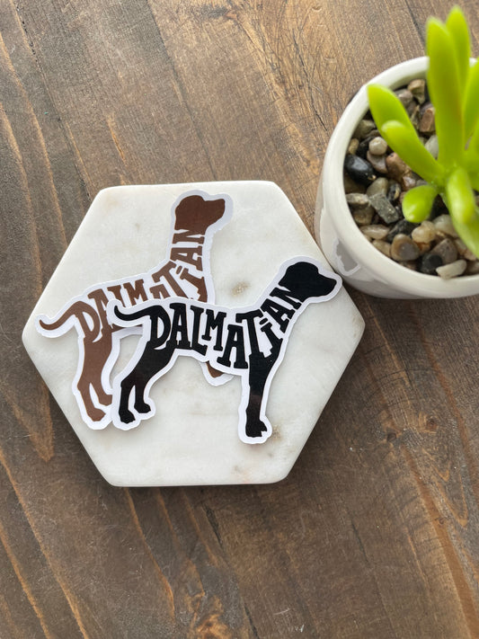 Dal Silhouette Sticker