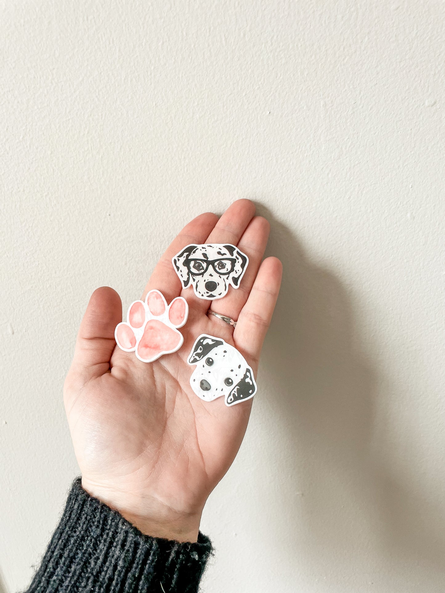 Watercolor Paw Magnet