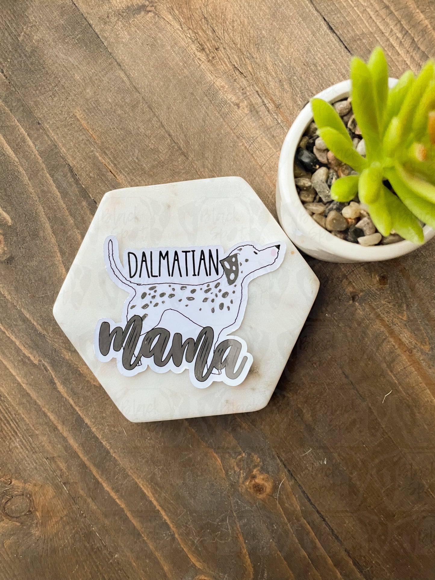 Dalmatian Mama Sticker