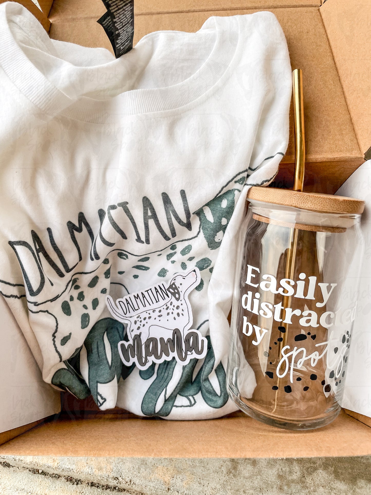 Dalmatian Mama Box