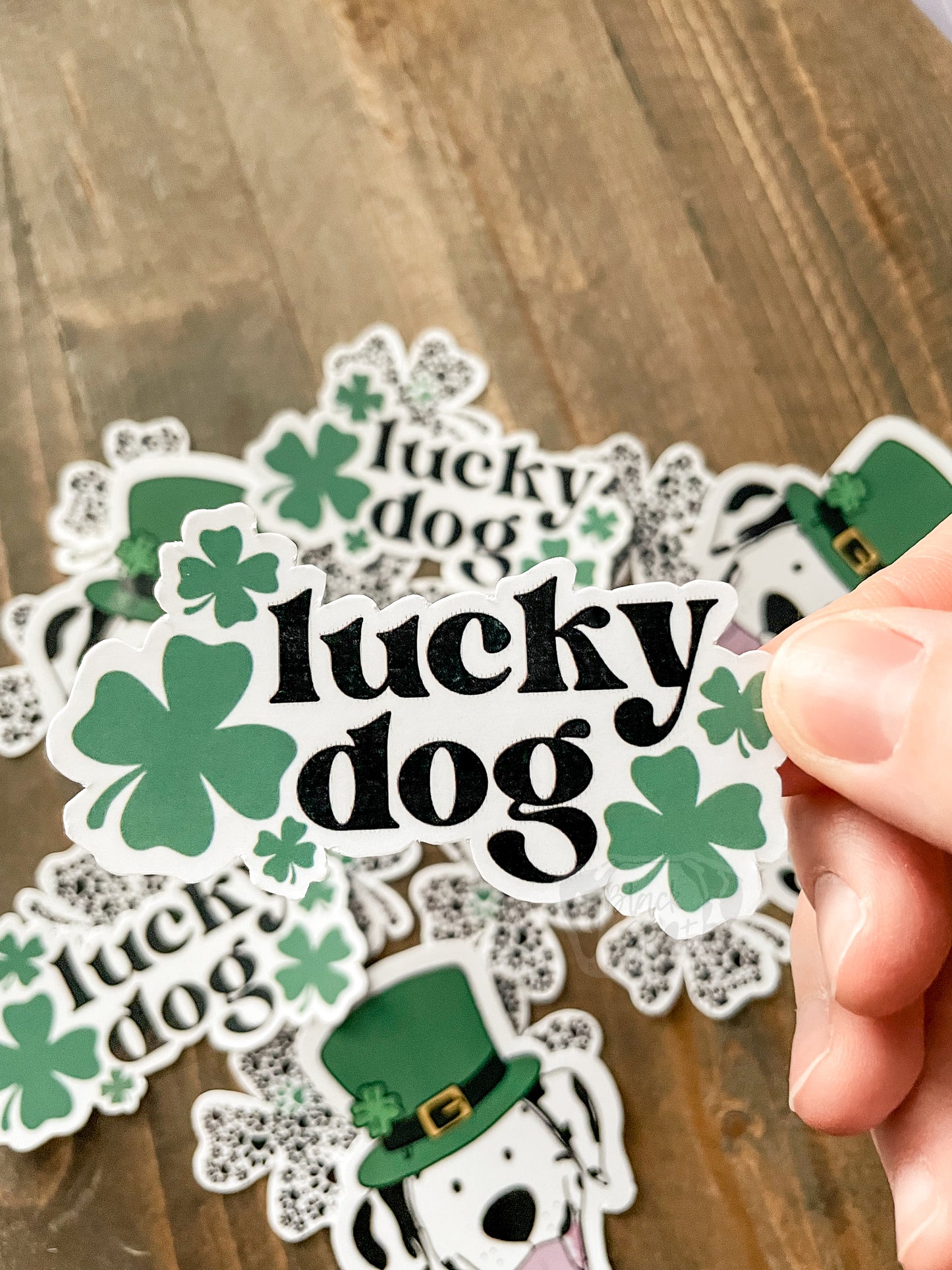 Lucky Dog Sticker