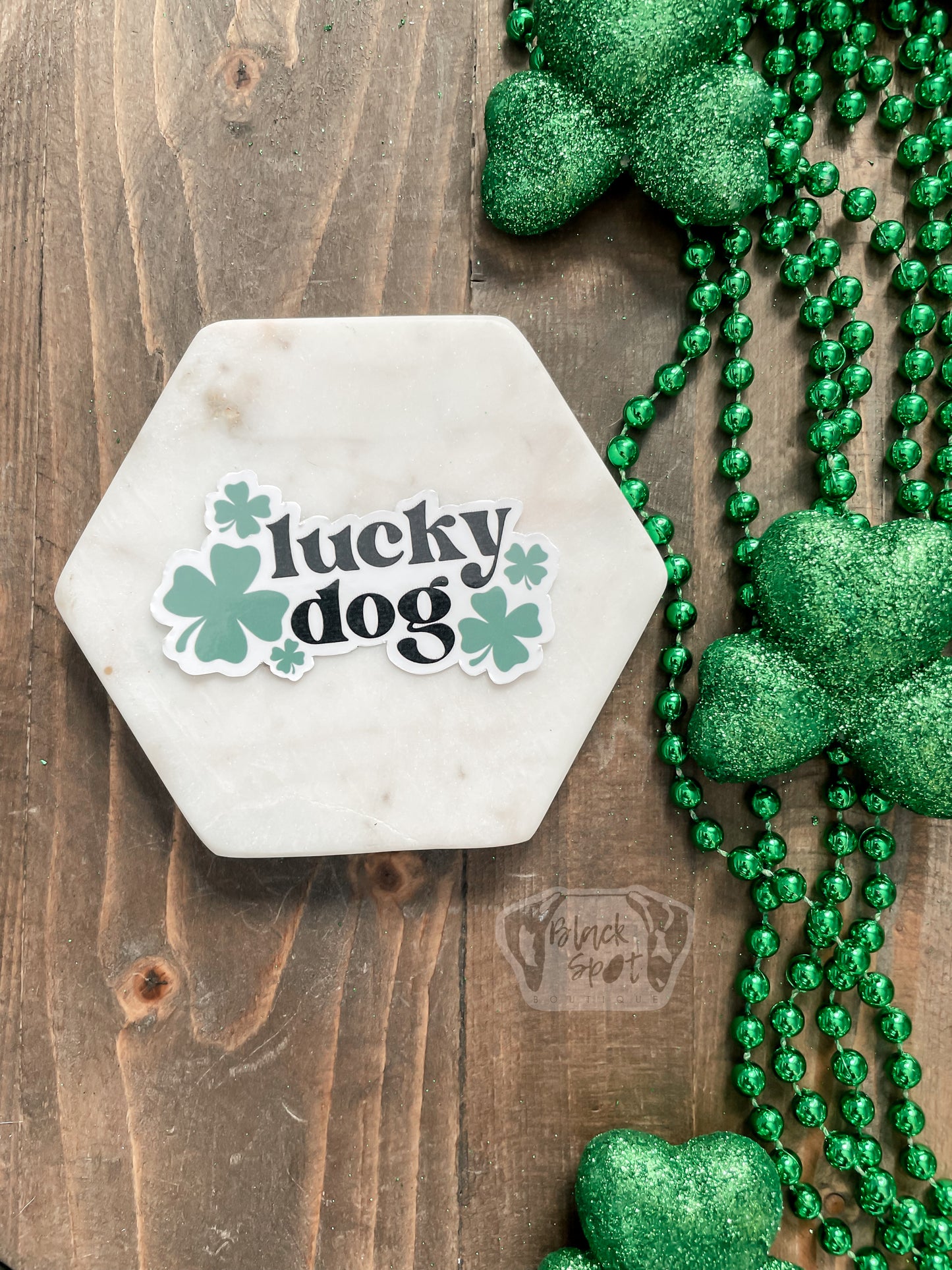 Lucky Dog Sticker