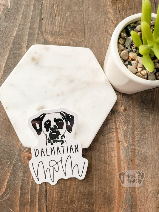 Dalmatian Mom Sticker
