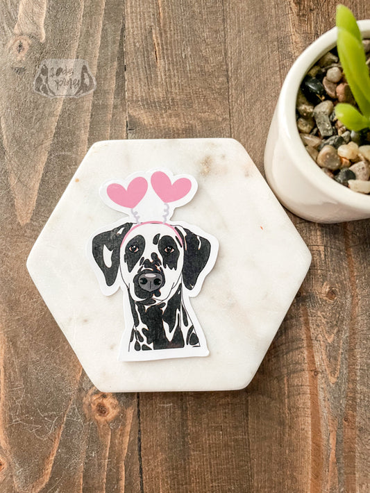 Heart Headband Dal Sticker